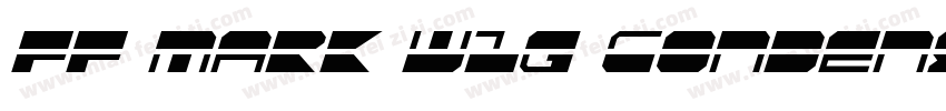FF Mark W1G Condensed Medium字体转换